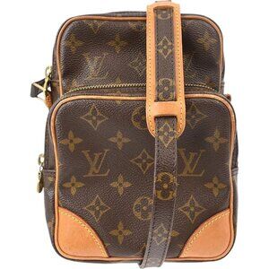 959402BQ (X6) Louis Vuitton Crossbody Bag Brown Monogram